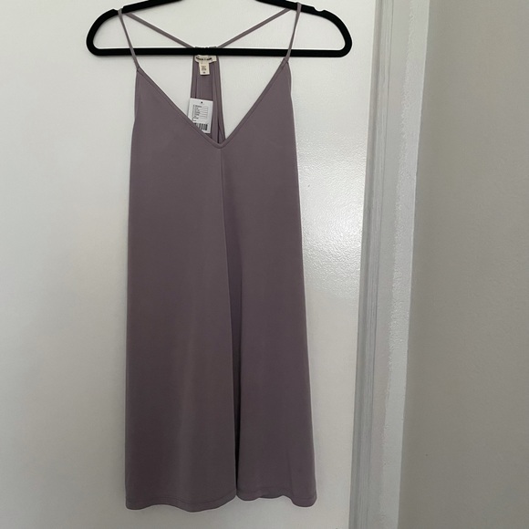 silence + noise Slip Dress in Lavender - Picture 2 of 4